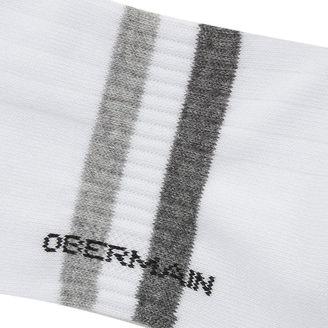 A-Ob Liner Sock In Wh/Dgy/Gy