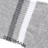 A-Ob Liner Sock In Wh/Dgy/Gy