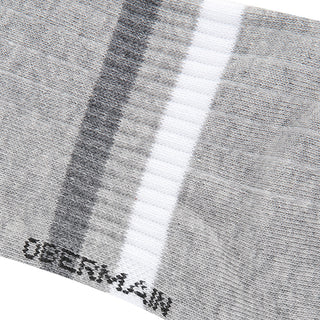 A-Ob Liner Sock In Wh/Dgy/Gy