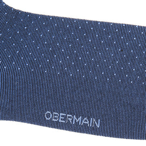 Ob Regular Sock In Blue / Black / Navy