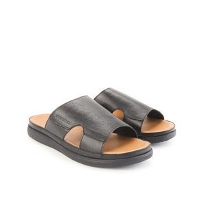 Evan Morgan Slide in Tumbled Leather