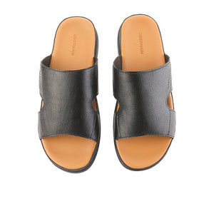 Evan Morgan Slide in Tumbled Leather