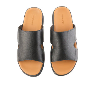 Evan Morgan Slide in Tumbled Leather