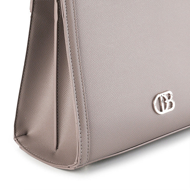 Obermain Bags Wanita Chloe Top Handle In Taupe
