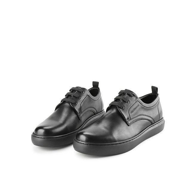 Suton Jones Lace Up in Waxed Cow Leather