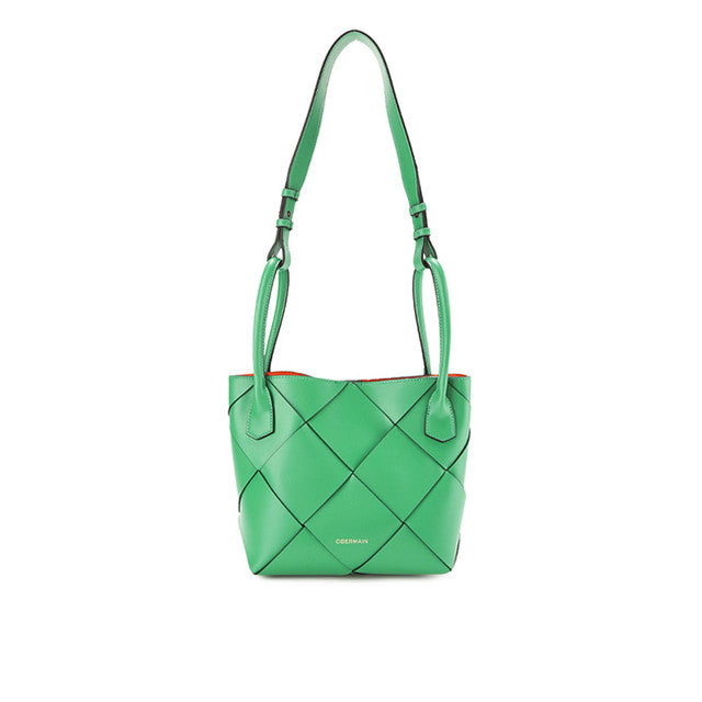 Charlotte Bucket Bag In Green