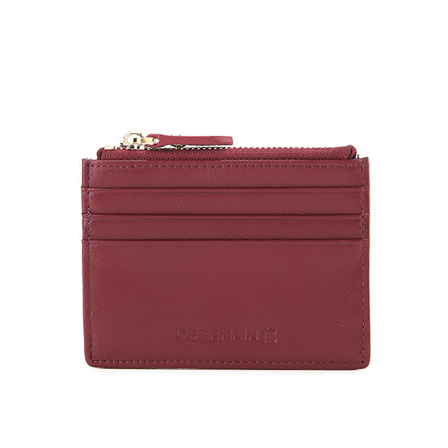 Bonnie Cardholder In Maroon