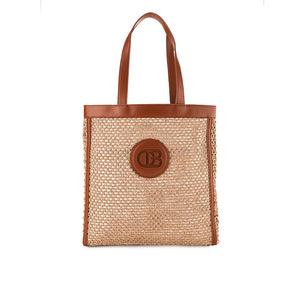 Aliyah Tote Bag In Cognac