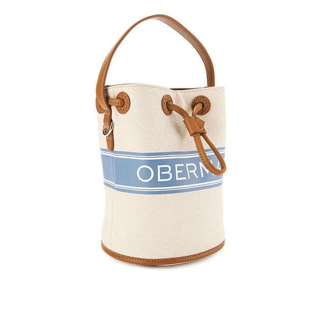 Audrey Bucket Bag In Beige