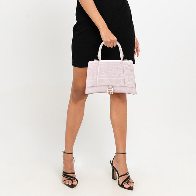 Luna Top Handle Bag (M) In Lilac