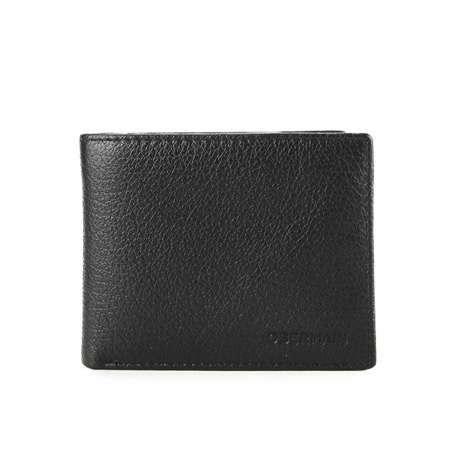 Cross Short Wallet W/ Coin In Black