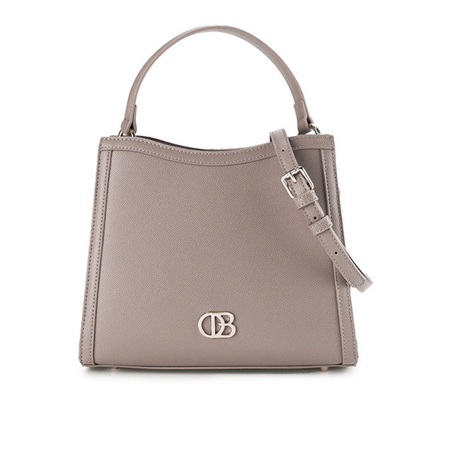 Obermain Bags Wanita Chloe Top Handle In Taupe