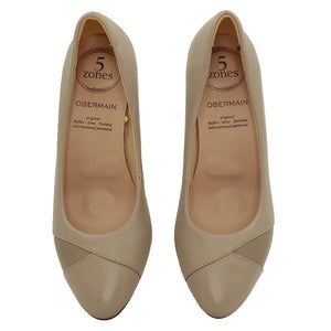 Obermain Sepatu Formal Wanita Agnes Wavy In Almond