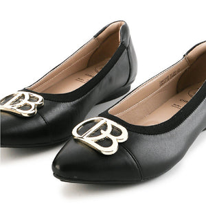 Obermain Sepatu Flats Wanita Halena Eleni In Black