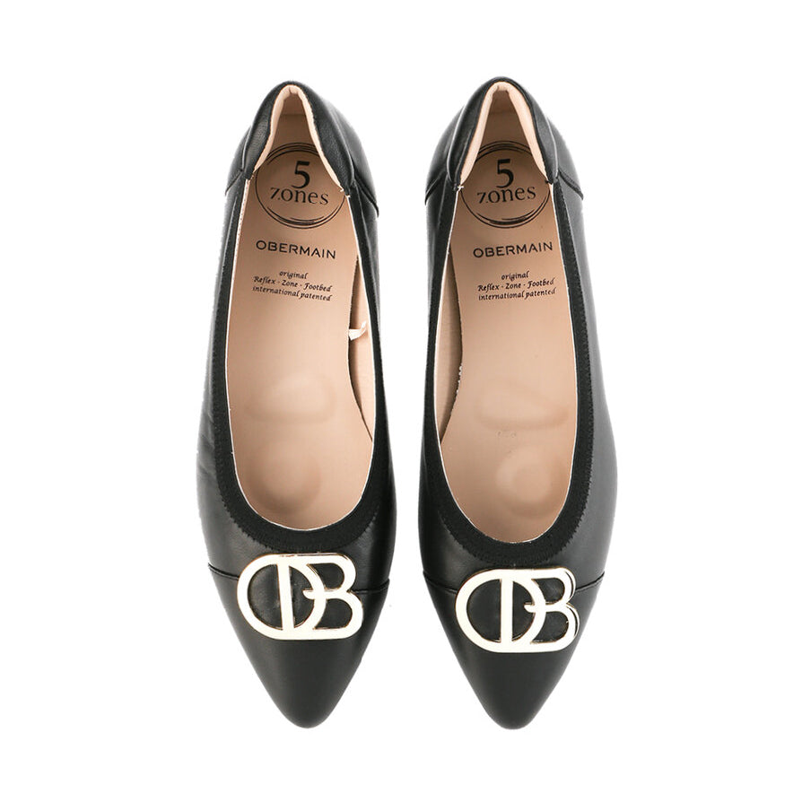Obermain Sepatu Flats Wanita Halena Eleni In Black