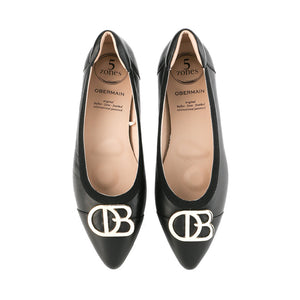 Obermain Sepatu Flats Wanita Halena Eleni In Black