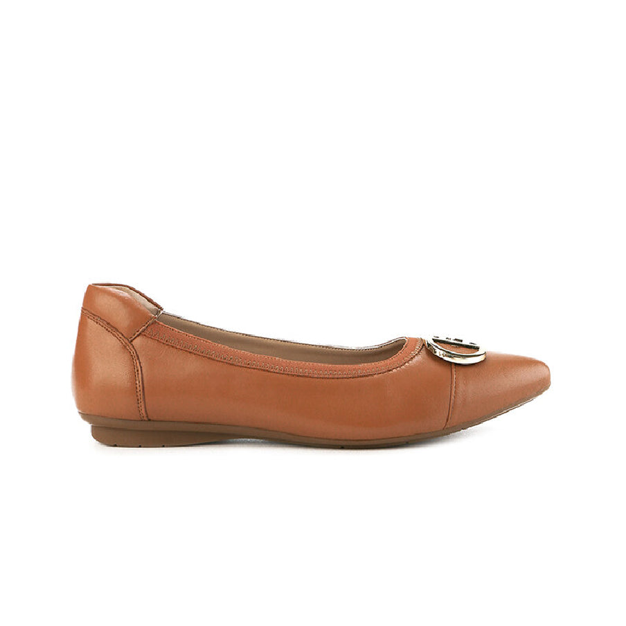 Obermain Sepatu Flats Wanita Halena Eleni In Tan
