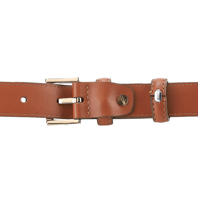 Bowie Ladies Belt In Dark Orange
