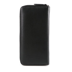 Obermain Aksesoris Short Wallet Pria Baylor Long Zip Wallet In Black/Grey