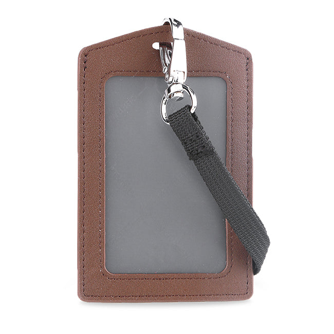 Obermain Aksesoris Name Tag Pria Brian Id Tag Holder In Brown