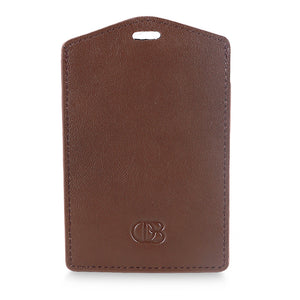Obermain Aksesoris Name Tag Pria Brian Id Tag Holder In Brown