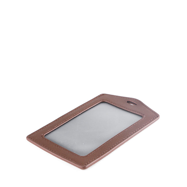 Obermain Aksesoris Name Tag Pria Brian Id Tag Holder In Brown