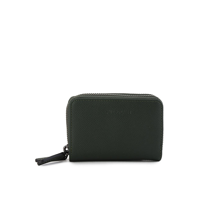Benjamin Double Zip Cardholder In Green