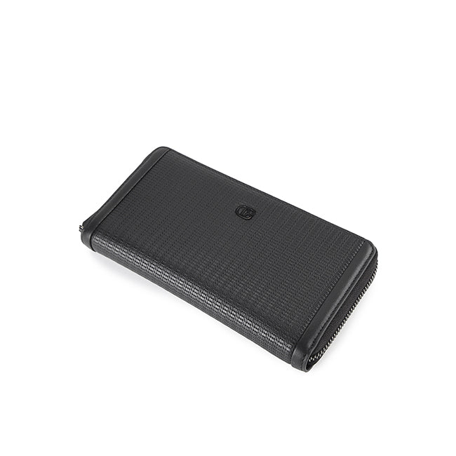 Greyson Long Zip Wl-Rfid In Black