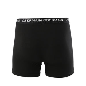 Obermain Pakaian Underwear Pria Knit Boxer In Black