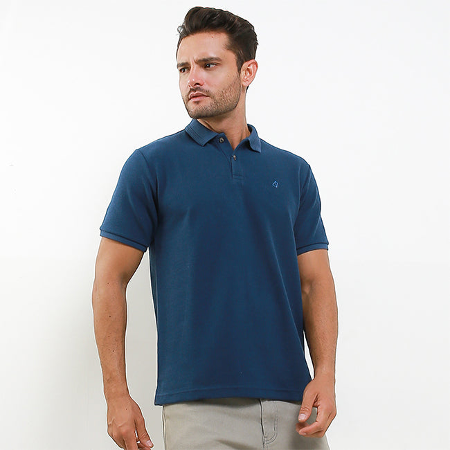 Obermain Pakaian Polo Pria District In Navy