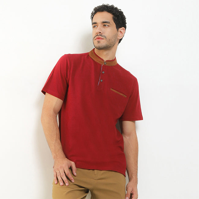 Asher In Maroon