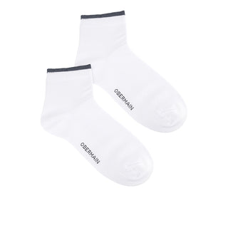 Ob Half Sock In Black / White / Navy