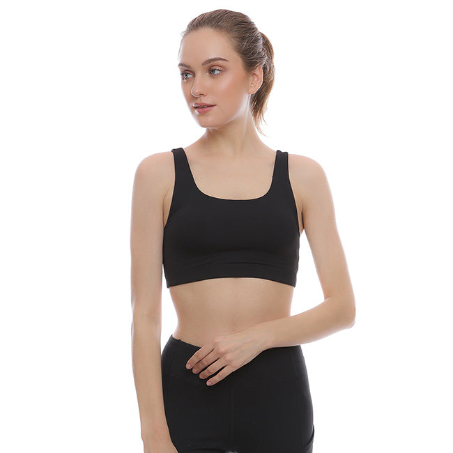 Obermain Pakaian Sport Bra Wanita Anya In Black