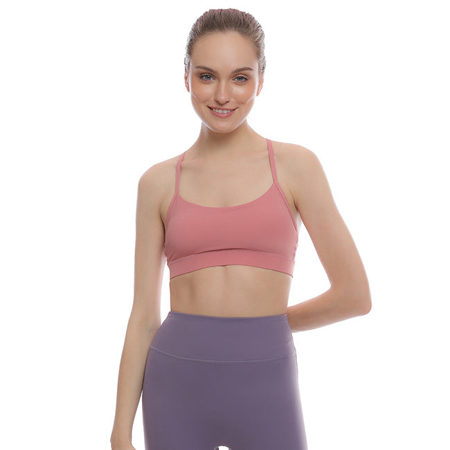 Obermain Pakaian Sport Bra Wanita Jaena In Rose