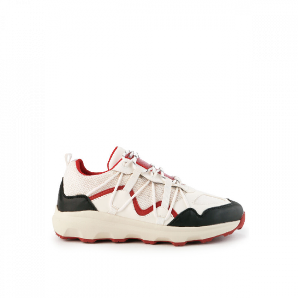 Obermain  Sneakers Pria Abiel Caley - Lace Up In White