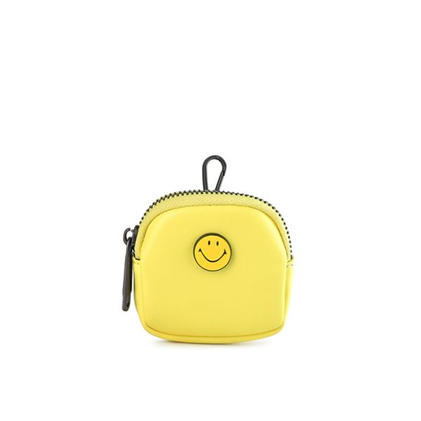 Obermain X Smiley Price Small Pouch In Yellow