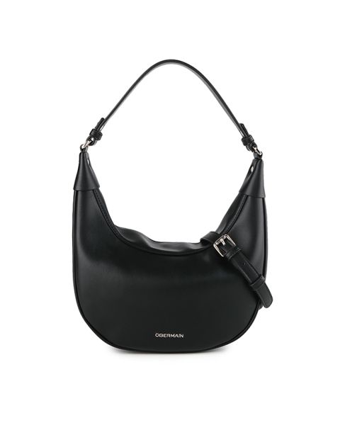 Obermain Bags Handheld Wanita Ostra Hobo (L) In Black
