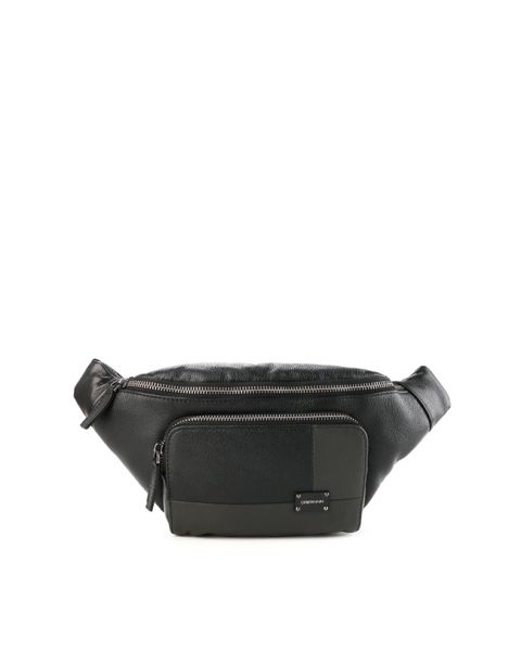 Obermain Bags Waist Bag Pria Abel Waist Bag-L In Black