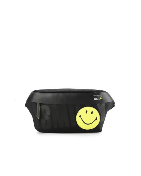 Smiley Perry Waist Bag In Black