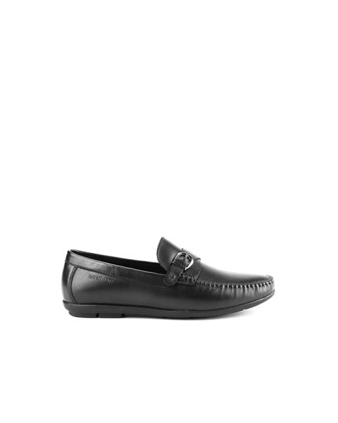 Obermain Sepatu Loafer Pria Clay Hollis In Black