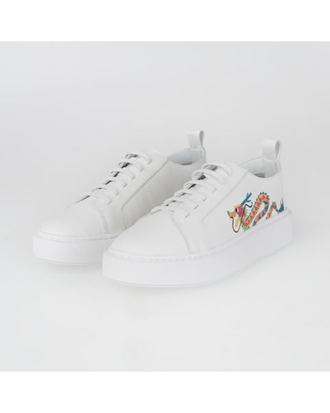 Obermain Sepatu Pria Sneakers Dreamflyer Riser In White 