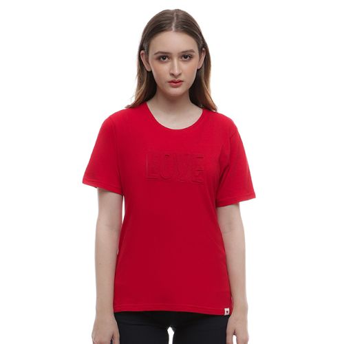 Obermain Pakaian Kaos Wanita Joan Ss Tee In Red