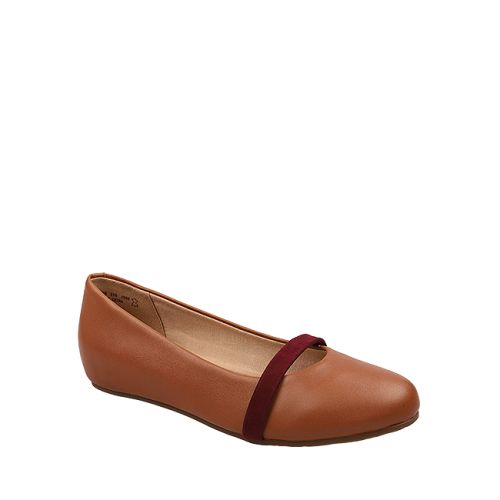 Obermain Sepatu Flats Wanita Gisella Ainsley - Slip On In Brown