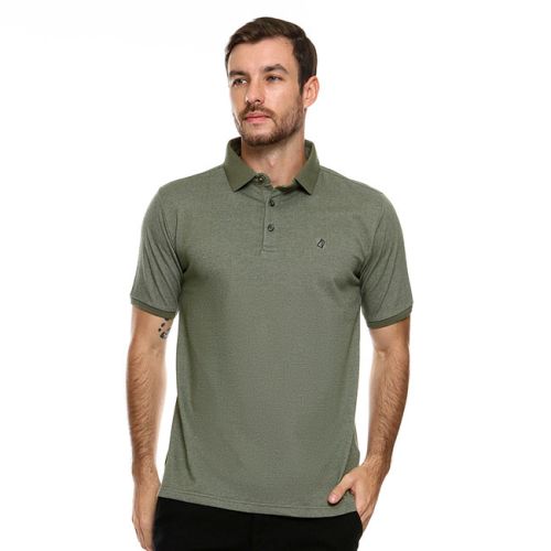Obermain Pakaian Polo Pria Ground Ss Polo In Olive