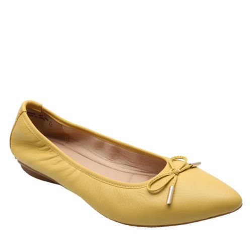 Obermain Sepatu Flats Wanita Halina Sharlene - Ribbon In Yellow