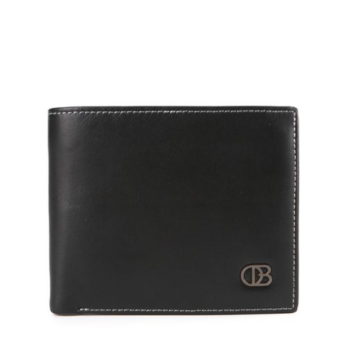 Obermain Accessories Tall Wallet Pria Jack Short Wallet Flip - Rfid In Black