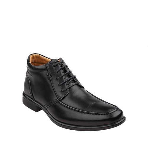 Obermain Sepatu Boots Pria Alvin Tedrick - Boots In Black