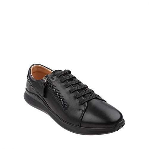 Obermain Sepatu Slip On Pria Cloven Spero - Elastic Slip On In Black
