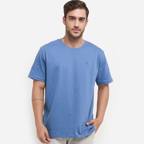 Obermain Pakaian T Shirt Pria Dalton In Blue