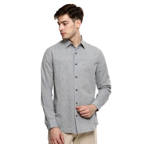 Obermain Pakaian Shirt Pria Eternal Shirt In Grey